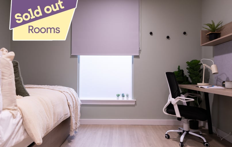 Superior Plus Studio, Norton Student Living, 11 Montrose Terrace, Abbeyhill, Edinburgh - Image 1